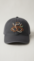 Custom-Stitched Café Au Lait Baseball Cap