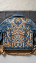 Custom Embroidered Denim Jacket Urban Edition